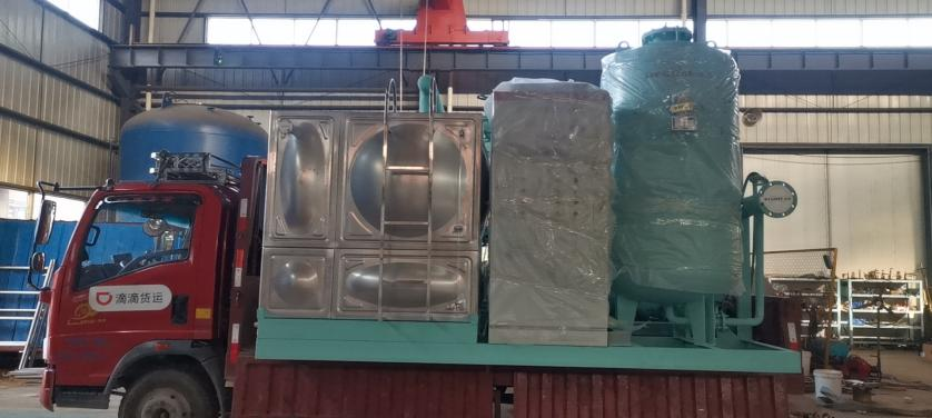 半容積式換熱器，半容積式水加熱器
